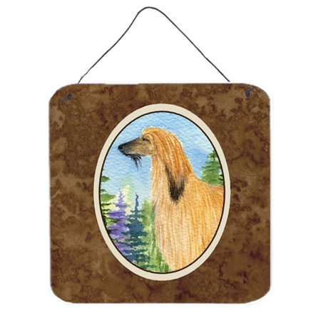 MICASA Afghan Hound Aluminium Metal Wall or Door Hanging Prints MI628799